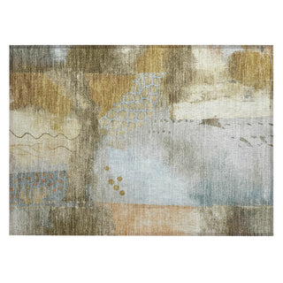 Piper Looms Chantille Modern ACN2127 Brown Machine Washable Area Rug Scatter Main Image