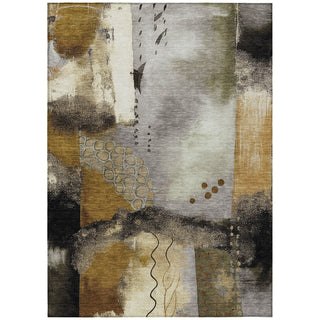 Piper Looms Chantille Modern ACN2127 Chocolate Machine Washable Area Rug main image