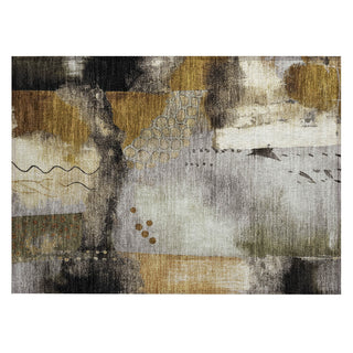 Piper Looms Chantille Modern ACN2127 Chocolate Machine Washable Area Rug Scatter Main Image