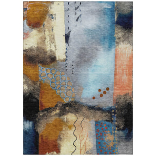 Piper Looms Chantille Modern ACN2127 Copper Machine Washable Area Rug main image