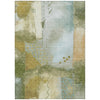 Piper Looms Chantille Modern ACN2127 Green Machine Washable Area Rug main image