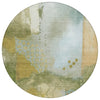 Piper Looms Chantille Modern ACN2127 Green Machine Washable Area Rug Round Main Image