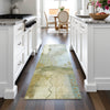 Piper Looms Chantille Modern ACN2127 Green Machine Washable Area Rug Runner Lifestyle Image Feature