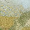 Piper Looms Chantille Modern ACN2127 Green Machine Washable Area Rug Swatch Image