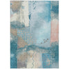 Piper Looms Chantille Modern ACN2127 Teal Machine Washable Area Rug main image