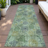 Piper Looms Chantille Floral ACN2128 Aloe Machine Washable Area Rug Runner Outdoor Lifestyle Image Feature