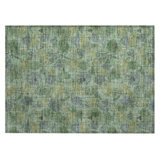 Piper Looms Chantille Floral ACN2128 Aloe Machine Washable Area Rug Scatter Main Image