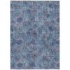 Piper Looms Chantille Floral ACN2128 Blue Machine Washable Area Rug main image