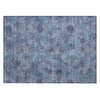 Piper Looms Chantille Floral ACN2128 Blue Machine Washable Area Rug Scatter Main Image