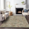 Piper Looms Chantille Floral ACN2128 Brown Machine Washable Area Rug Lifestyle Image Feature