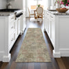Piper Looms Chantille Floral ACN2128 Brown Machine Washable Area Rug Runner Lifestyle Image Feature