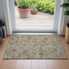 Piper Looms Chantille Floral ACN2128 Brown Machine Washable Area Rug Scatter Lifestyle Image Feature