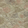 Piper Looms Chantille Floral ACN2128 Brown Machine Washable Area Rug Swatch Image