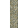 Piper Looms Chantille Floral ACN2128 Khaki Machine Washable Area Rug Runner Main Image