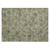 Piper Looms Chantille Floral ACN2128 Khaki Machine Washable Area Rug Scatter Main Image