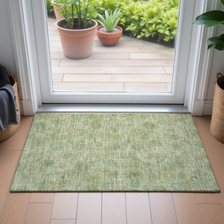 Piper Looms Chantille Floral ACN2128 Sage Machine Washable Area Rug Scatter Lifestyle Image Feature