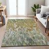 Piper Looms Chantille Abstract ACN2129 Brown Machine Washable Area Rug Lifestyle Image Feature