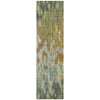 Piper Looms Chantille Abstract ACN2129 Brown Machine Washable Area Rug Runner Main Image
