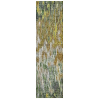 Piper Looms Chantille Abstract ACN2129 Brown Machine Washable Area Rug Runner Main Image