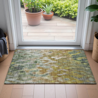 Piper Looms Chantille Abstract ACN2129 Brown Machine Washable Area Rug Scatter Lifestyle Image Feature