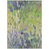 Piper Looms Chantille Abstract ACN2129 Green Machine Washable Area Rug main image