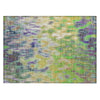 Piper Looms Chantille Abstract ACN2129 Green Machine Washable Area Rug Scatter Main Image