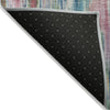Piper Looms Chantille Abstract ACN2129 Pink Machine Washable Area Rug Backing Image
