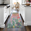 Piper Looms Chantille Abstract ACN2129 Pink Machine Washable Area Rug Runner Lifestyle Image Feature