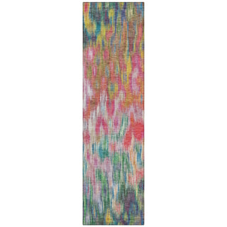 Piper Looms Chantille Abstract ACN2129 Pink Machine Washable Area Rug Runner Main Image