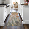 Piper Looms Chantille Abstract ACN2129 Terracotta Machine Washable Area Rug Runner Lifestyle Image Feature