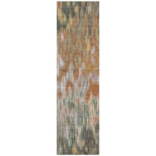 Piper Looms Chantille Abstract ACN2129 Terracotta Machine Washable Area Rug Runner Main Image