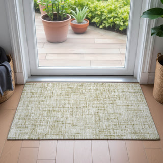Piper Looms Chantille Stripes ACN2130 Beige Machine Washable Area Rug Scatter Lifestyle Image Feature
