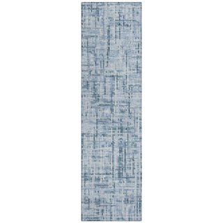 Piper Looms Chantille Stripes ACN2130 Blue Machine Washable Area Rug Runner Main Image