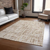 Piper Looms Chantille Stripes ACN2130 Brown Machine Washable Area Rug Lifestyle Image Feature