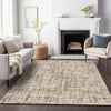Piper Looms Chantille Stripes ACN2130 Brown Machine Washable Area Rug Lifestyle Image Feature