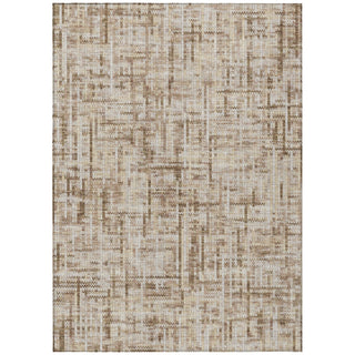 Piper Looms Chantille Stripes ACN2130 Brown Machine Washable Area Rug main image