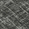 Piper Looms Chantille Stripes ACN2130 Charcoal Machine Washable Area Rug Swatch Image