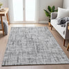 Piper Looms Chantille Stripes ACN2130 Gray Machine Washable Area Rug Lifestyle Image Feature