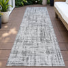 Piper Looms Chantille Stripes ACN2130 Gray Machine Washable Area Rug Runner Outdoor Lifestyle Image Feature