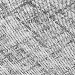 Piper Looms Chantille Stripes ACN2130 Gray Machine Washable Area Rug Swatch Image