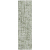 Piper Looms Chantille Stripes ACN2130 Green Machine Washable Area Rug Runner Main Image