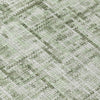 Piper Looms Chantille Stripes ACN2130 Green Machine Washable Area Rug Swatch Image