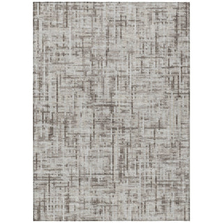 Piper Looms Chantille Stripes ACN2130 Taupe Machine Washable Area Rug main image