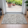 Piper Looms Chantille Stripes ACN2130 Taupe Machine Washable Area Rug Scatter Lifestyle Image Feature