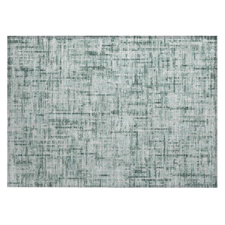 Piper Looms Chantille Stripes ACN2130 Teal Machine Washable Area Rug Scatter Main Image