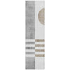 Piper Looms Chantille Geometric ACN2131 Ivory Machine Washable Area Rug Runner Main Image
