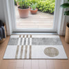 Piper Looms Chantille Geometric ACN2131 Ivory Machine Washable Area Rug Scatter Lifestyle Image Feature
