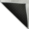 Piper Looms Chantille Geometric ACN2131 Linen Machine Washable Area Rug Backing Image