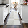 Piper Looms Chantille Geometric ACN2131 Linen Machine Washable Area Rug Runner Lifestyle Image Feature