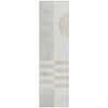 Piper Looms Chantille Geometric ACN2131 Linen Machine Washable Area Rug Runner Main Image